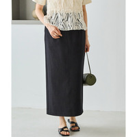 デニムライクナロースカート　LL/3L/4L　ラビアンジェ