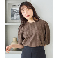 2WAYカットジャガードプルオーバー　LL/3L/4L/5L　ラビアンジェ