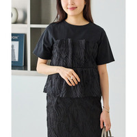 バテンレースビスチェプルオーバー　LL/3L/4L/5L　ラビアンジェ