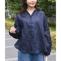 ラミースキッパーブラウス　LL/3L/4L/5L　ラビアンジェ