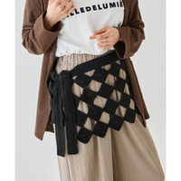 クロシェ編みラップスカート｜巻きスカート　ラビアンジェ