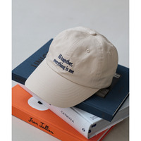 メッセージロゴ刺繍キャップ（深め・つば広）　ラビアンジェ