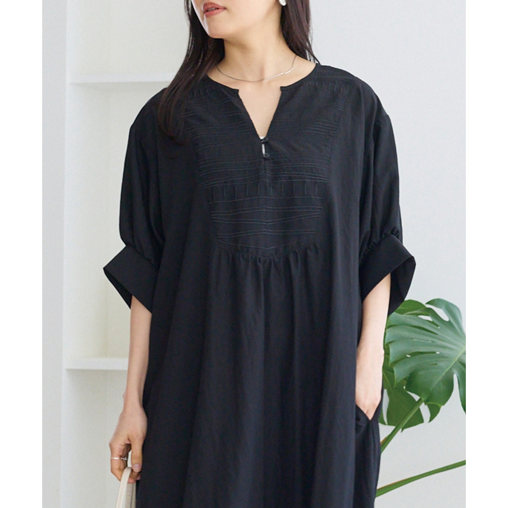 刺繍カフタンワンピース LL/3L/4L/5L ラビアンジェ12