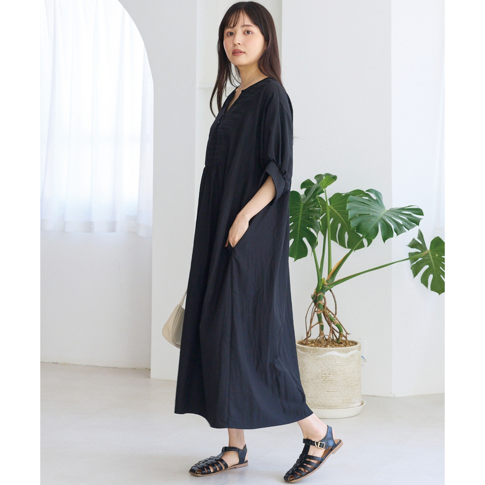 刺繍カフタンワンピース LL/3L/4L/5L ラビアンジェ13