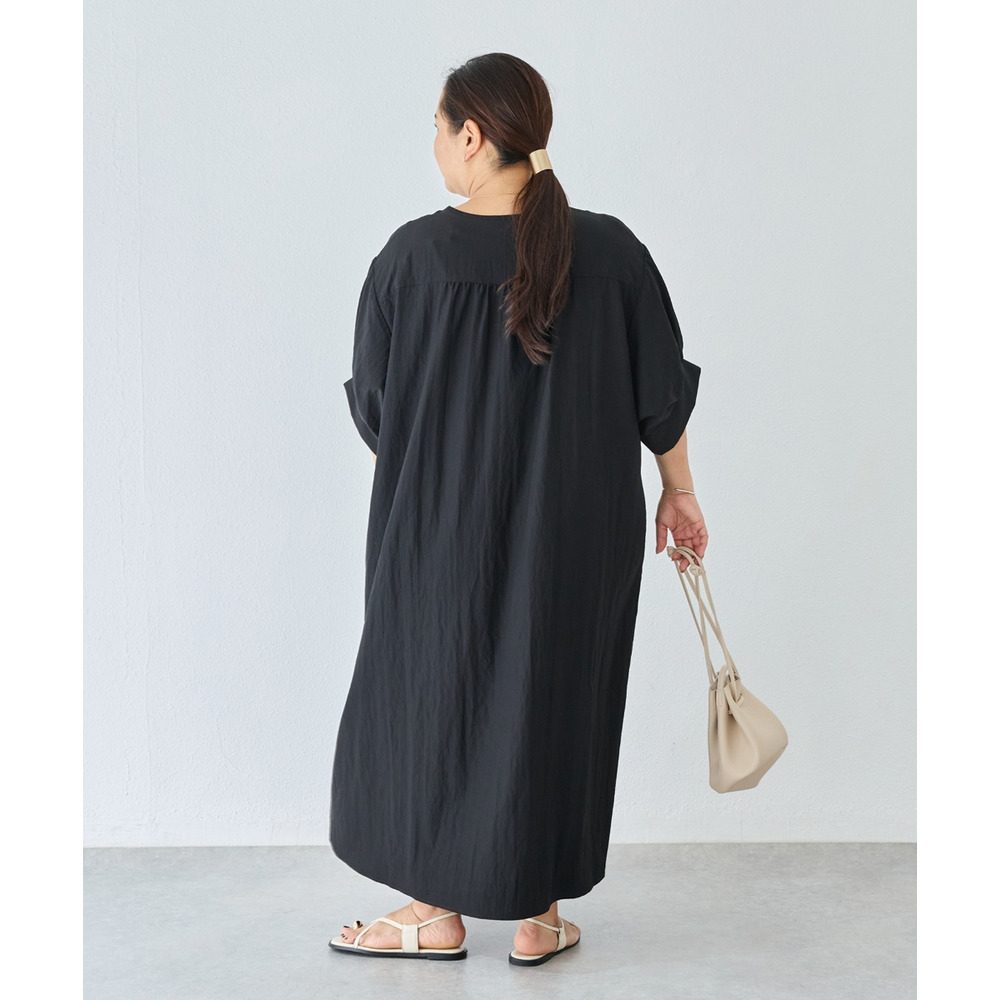 刺繍カフタンワンピース LL/3L/4L/5L ラビアンジェ22