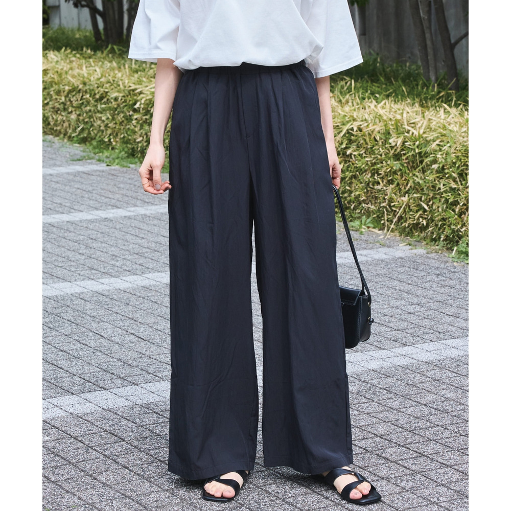 ウエストタックイージーパンツ　LL/3L/4L　ラビアンジェ