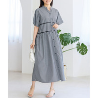 切替ティアードワンピース　LL/3L/4L/5L　ラビアンジェ