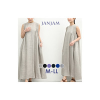 環境にもあなたにも優しいリネン100%素材ノースリーブワンピース