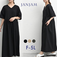 優雅なシルエットで上品見えするウエストギャザーワンピース
