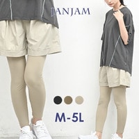 レギンス一体型のラッシュガードショートパンツ