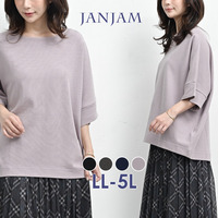 シンプル以上きれいめ未満コットンドルマンTシャツ