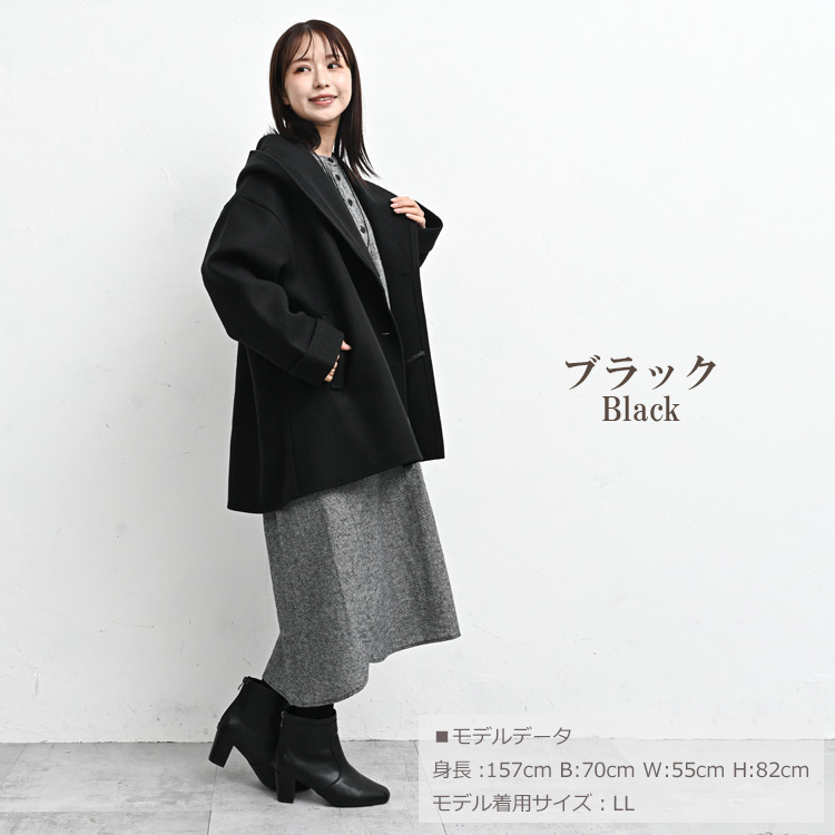 天然素材で毎日を彩る千鳥格子柄シャツワンピース17