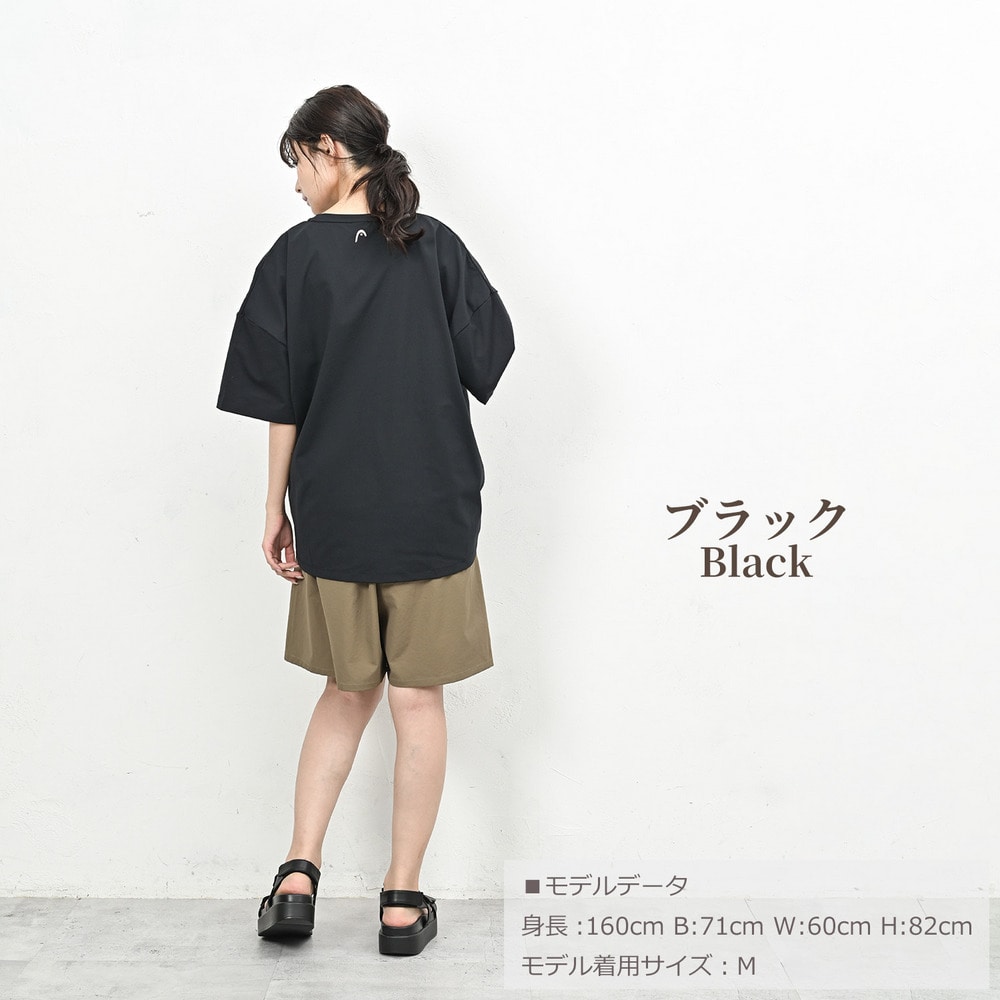 裾を絞って自分好みのシルエットにアレンジできる半袖Tシャツ13