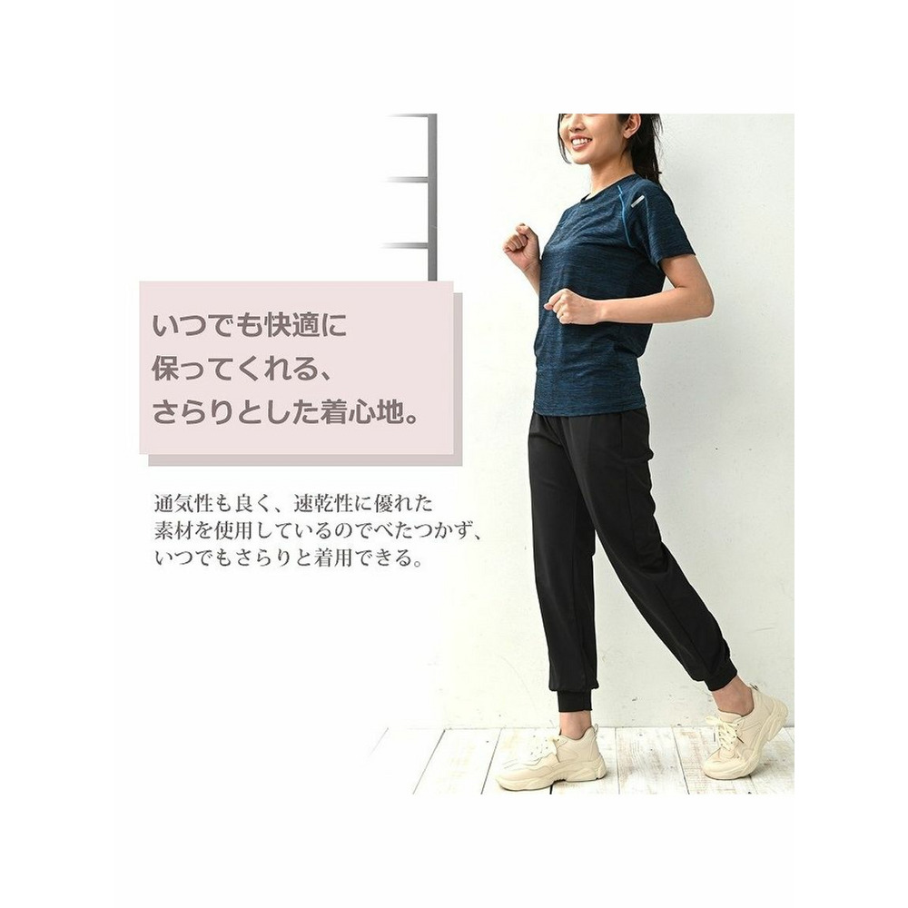 【大きいサイズスポーツウエア】トップスTシャツ半袖スポーツウェアストレッチヨガウェアジムウェア　大きいサイズ レディース6