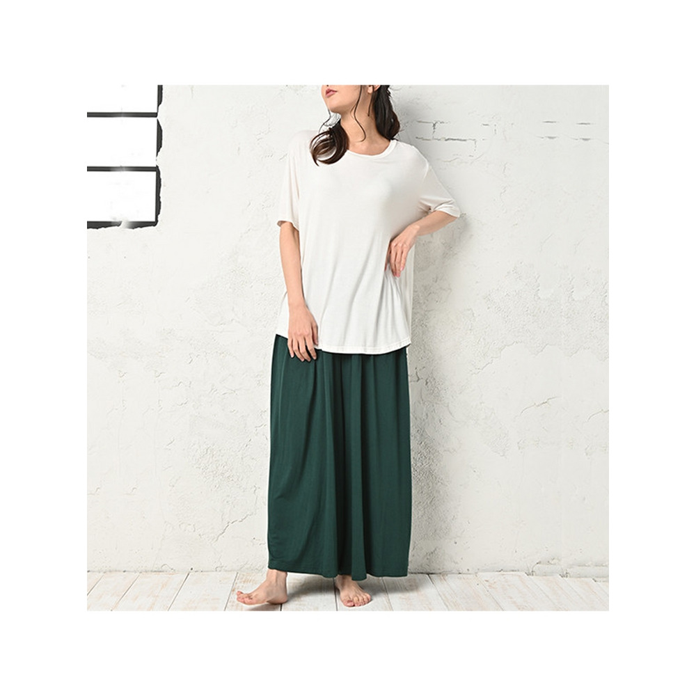 Tシャツ+ガウチョセット 大きいサイズ レディース19