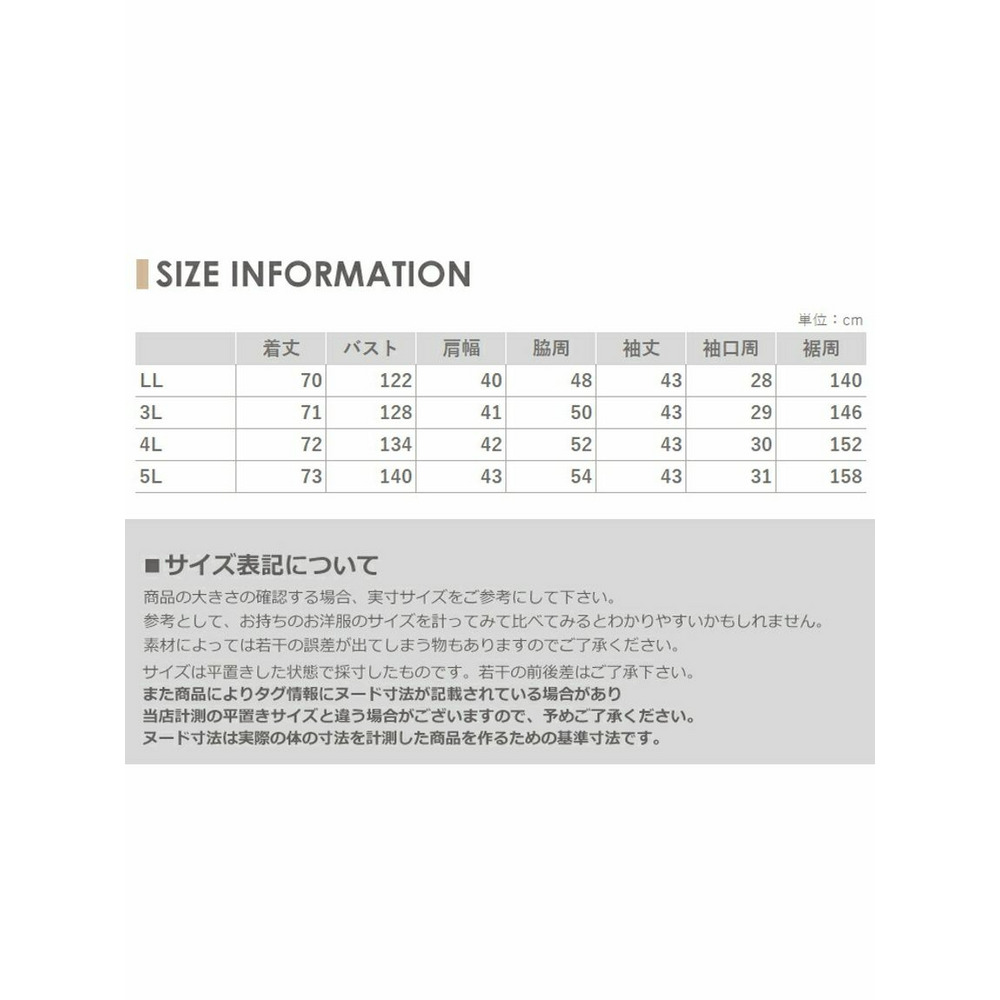 上品なストライプ柄のきれいめシアーブラウス　大きいサイズレディース19