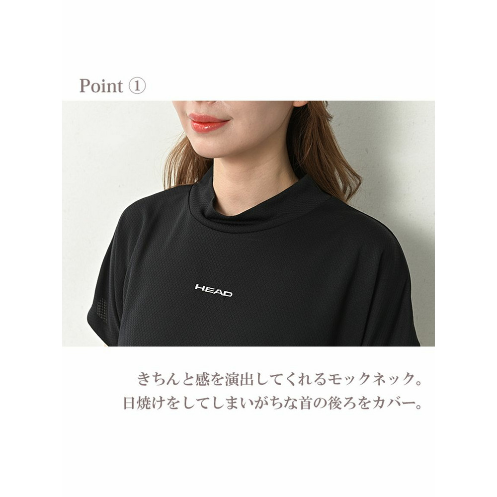 抜群の伸縮性で体を動かしやすいプリント切替Ｔシャツ8