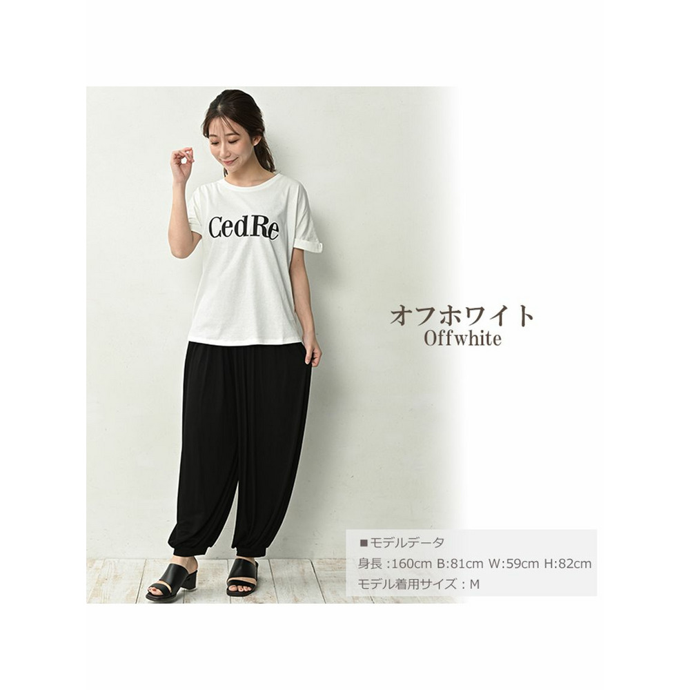 袖の折り返しがアクセント！半袖ロゴＴシャツ15