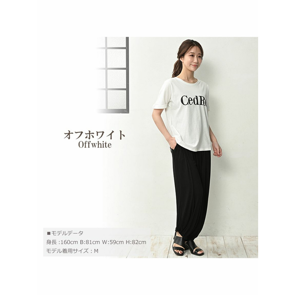 袖の折り返しがアクセント！半袖ロゴＴシャツ16