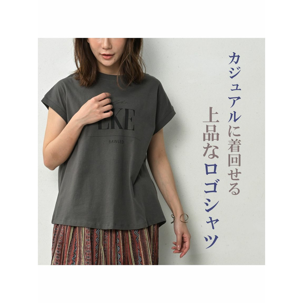 快適な着心地が持続するロゴTシャツ4