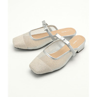 la farfa SHOES 2.5㎝ヒール チュールミュール 128 4E