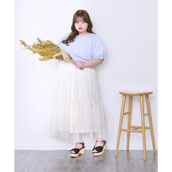 la farfa SHOESリボン厚底サンダル8812 4E【アリノマ/Alinoma】 la farfa SHOESリボン厚底サンダル8812 4E【アリノマ/Alinoma】