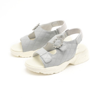 la farfa SHOES ビジューバックルスポサン 7500 4E