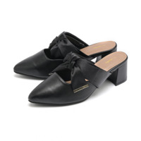 la farfa SHOES リボン２WAYミュール 108 4E
