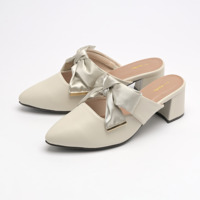 la farfa SHOES リボン２WAYミュール 108 4E
