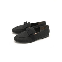 la farfa SHOES 平リボン大人ローファー 550 4E