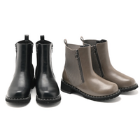 la farfa SHOES VISTA ニットジッパーブーツ 601 5E