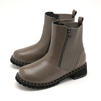 la farfa SHOES VISTA ニットジッパーブーツ 601 5E