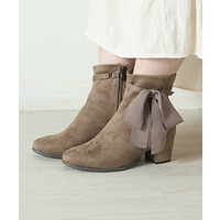 la farfa SHOES リボン取り外し3wayストレッチブーツ 5400 4E