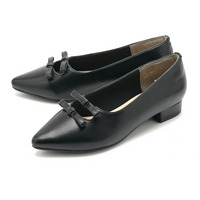 la farfa SHOES2.5cmダブルリボンパンプス74 4E