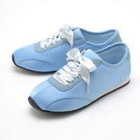 la farfa SHOES薄底サテンスニーカー951 4E