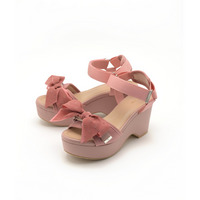 la farfa SHOES7.5cmリボンスポーツサンダル8815 4E