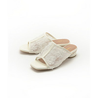 la farfa SHOES3.0cm花チュールミュール861 4E