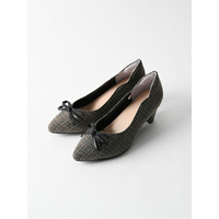 la farfa SHOES ダブルリボンパンプス 106