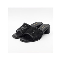 la farfa SHOES レースチャンキーヒール 847