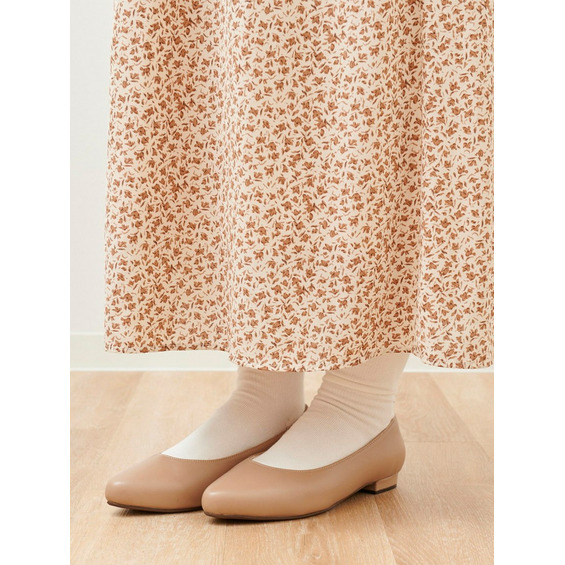 la farfa SHOES シンプルローヒールカッターパンプス S/T 800【アリノマ/Alinoma】