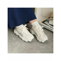 la farfa SHOES 厚底ライン入りスニーカー 902 4E