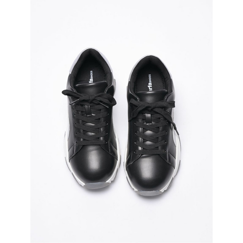 la farfa SHOES 厚底ライン入りスニーカー 902 4E8