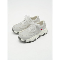 la farfa SHOES 厚底レースアップスニーカー 900　(4E)