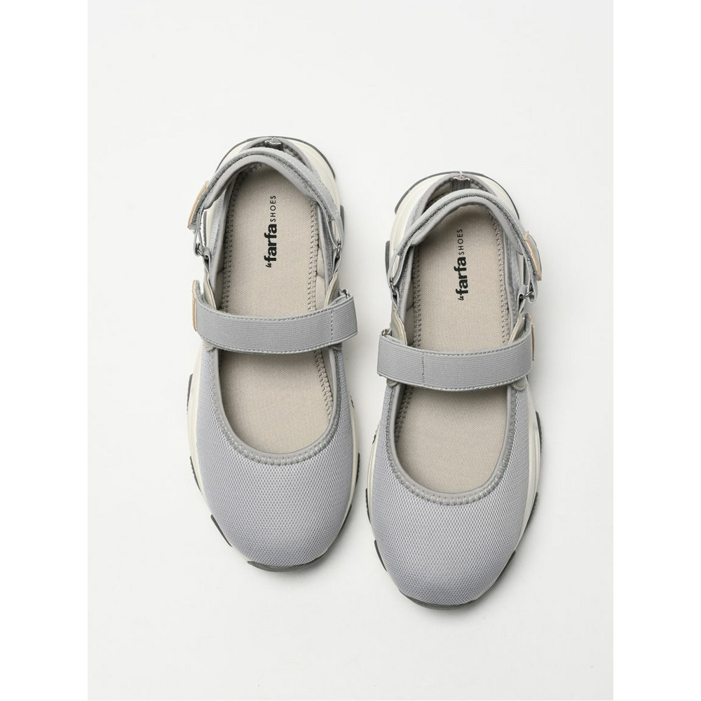 la farfa SHOES 厚底ストラップスニーカー 901　(4E)3