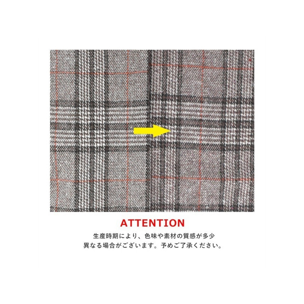 グレンチェックワイドパンツ 大きいサイズ レディース15