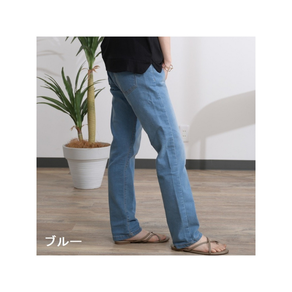 スキニーデニムパンツ 大きいサイズ レディース5