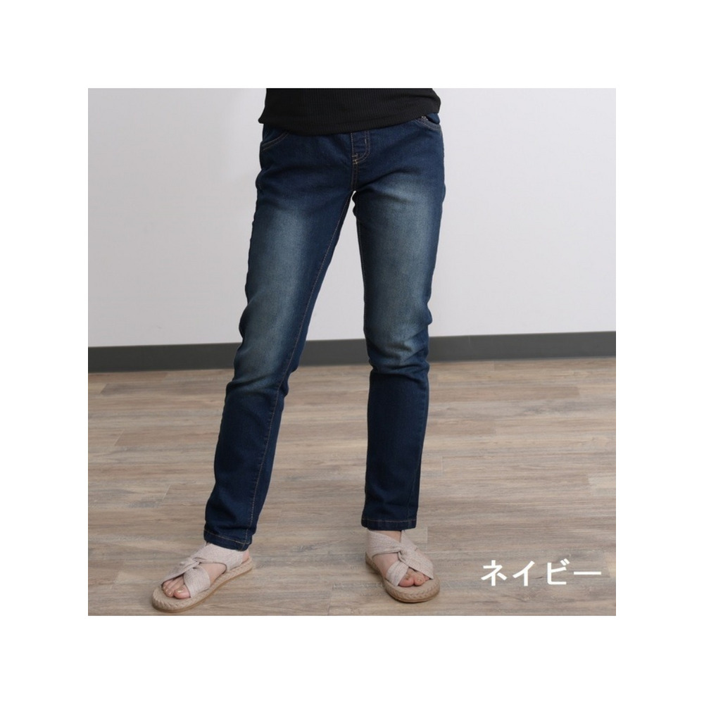 スキニーデニムパンツ 大きいサイズ レディース6