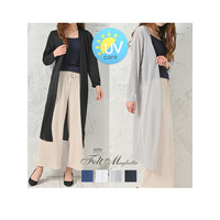 UVケアカーディガン　大きいサイズ レディース