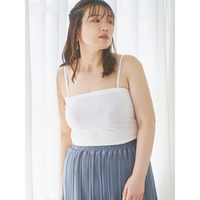 カップ付き2WAYキャミソール[3L-5L]