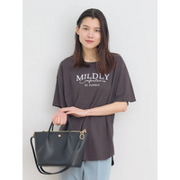 【接触冷感】MILDLY ロゴプリントTシャツ